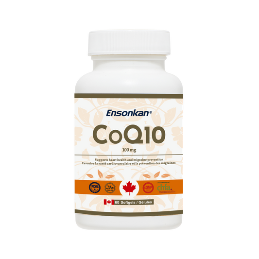 Ensonkan Co-Q10- 60 Softgels-安迅康 輔酶Q10-60粒