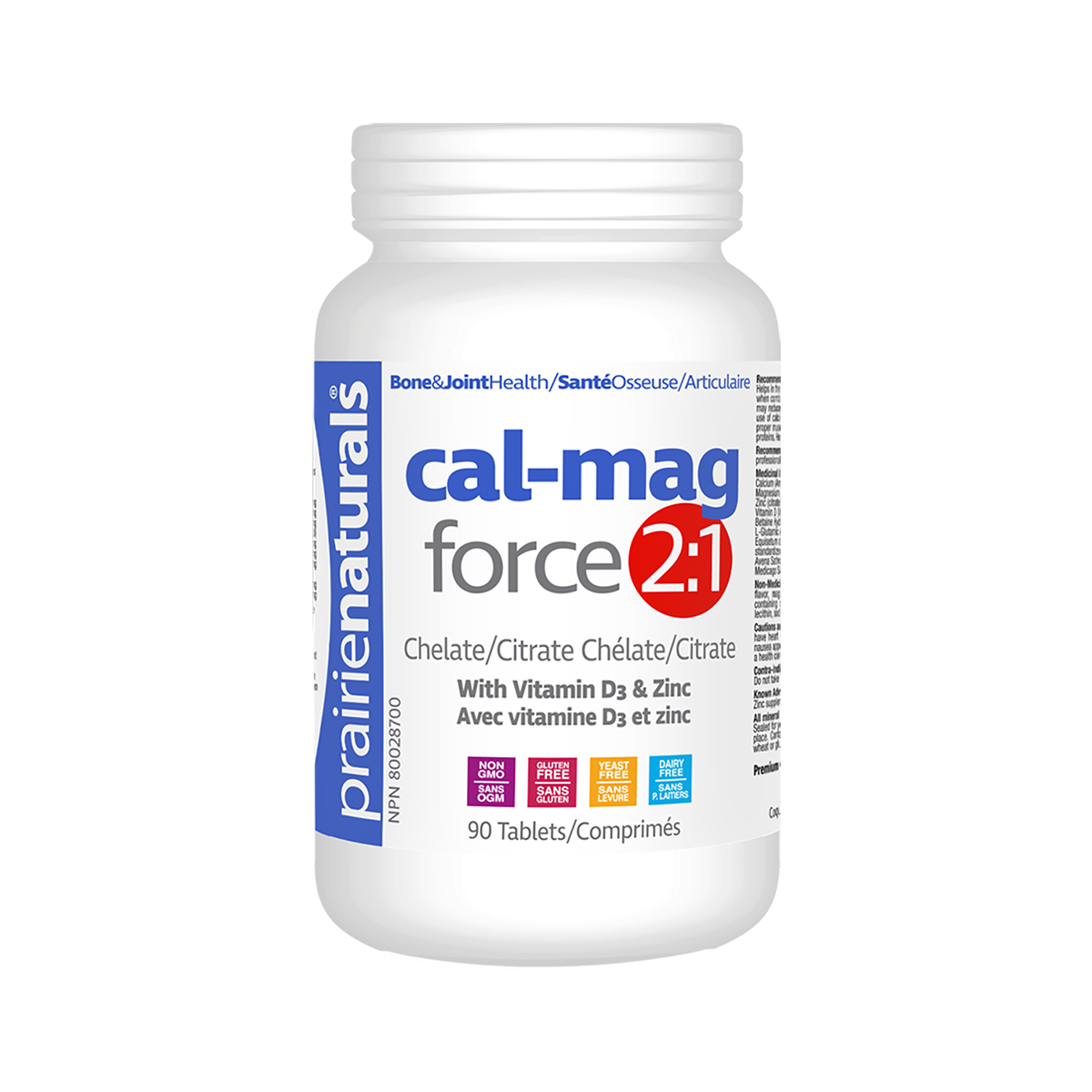 Prairie Naturals Cal-Mag-Force 鈣鎂 2:1 90粒