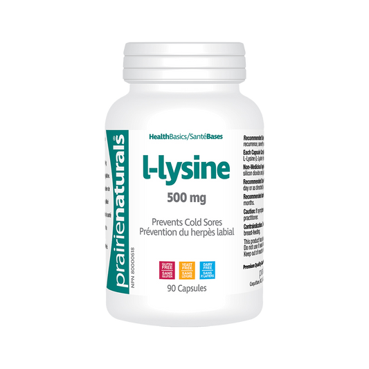 Prairie Naturals L-Lysine 痱滋零 90 粒