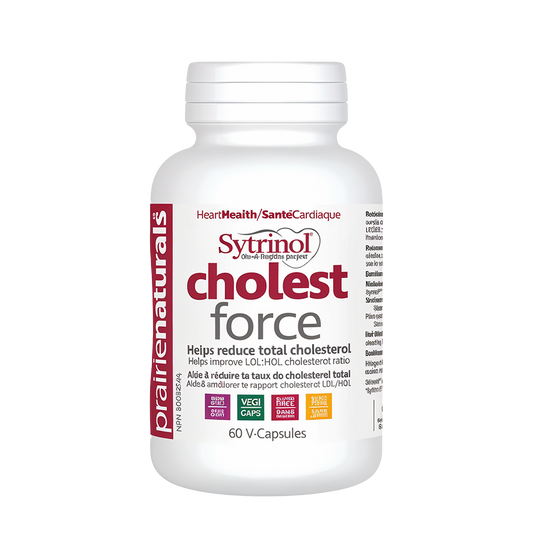 Prairie Naturals Sytrinol ® Cholest force V-Capsule 清醇靈 60粒  30天內降低膽固醇 (全新包裝）