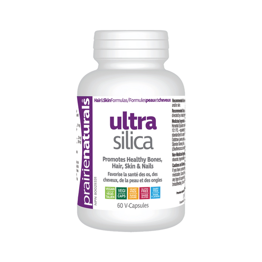 Prairie Naturals Ultra silica Vegetal Silica 馬尾草精華 60粒 強健髮質及骨骼，美膚美甲