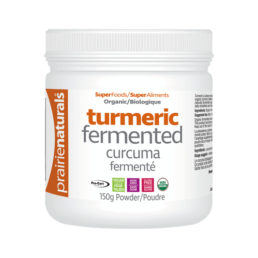Prairie Naturals Fermented Organic Turmeric Wholefood Powder 有機發酵薑黃粉 150g