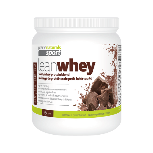 Prairie Naturals Lean Whey Protein Chocolate Supreme 乳清蛋白粉（朱古力味）454g